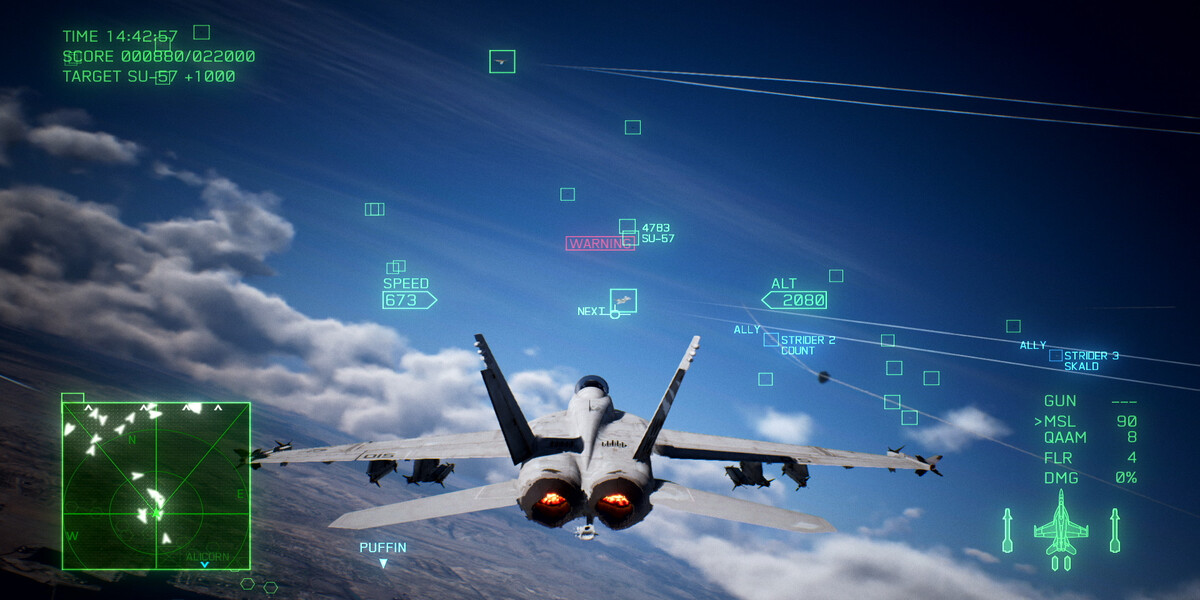 gameplay Ace Combat 7