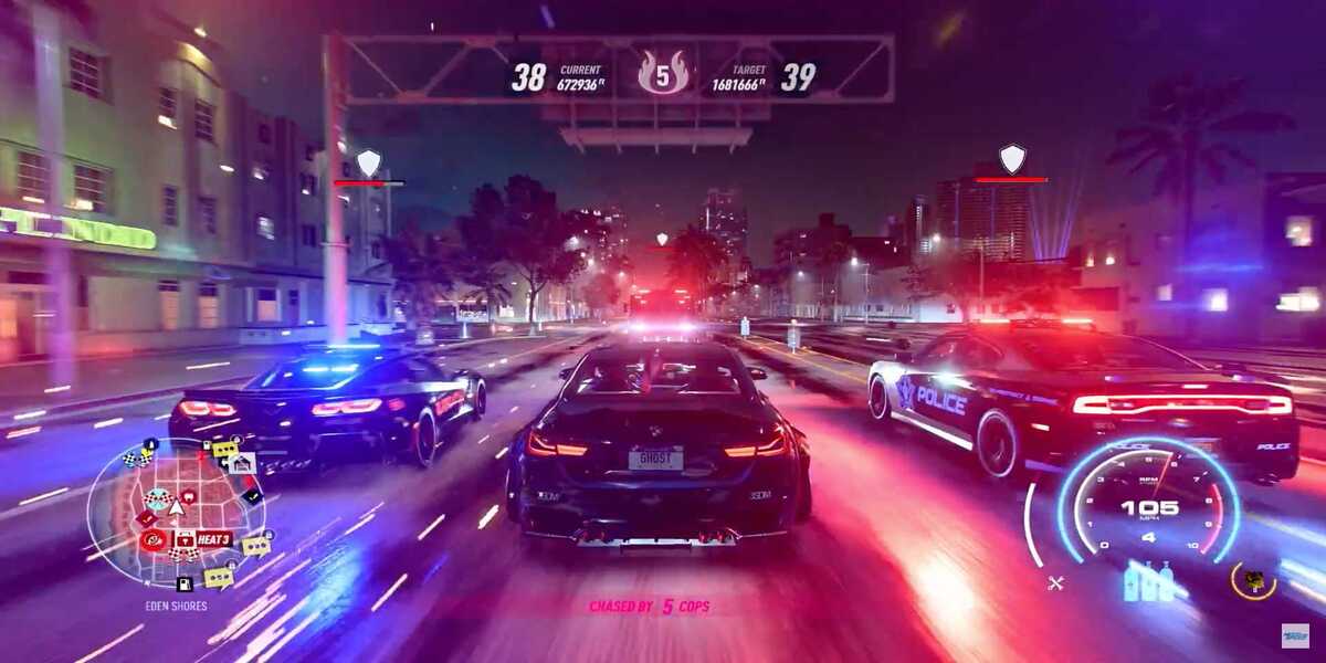 gameplay Need for Speed Heat