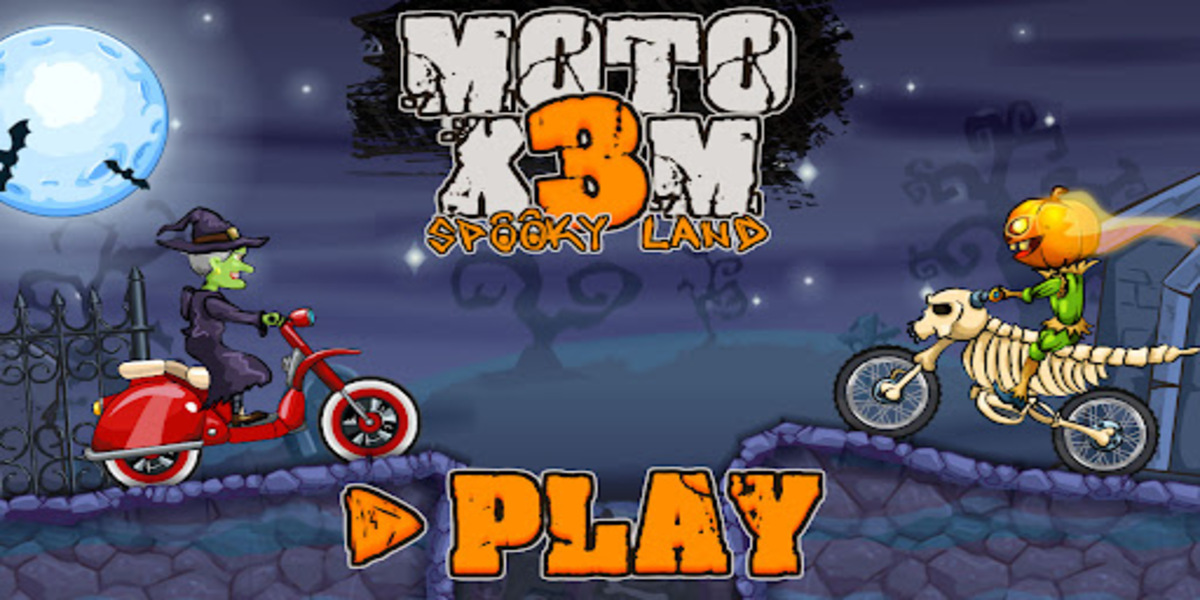 Moto X3M Spooky Land