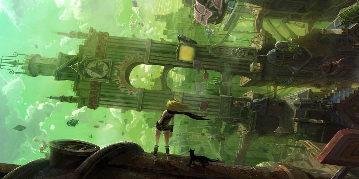 Gravity Rush 2 open