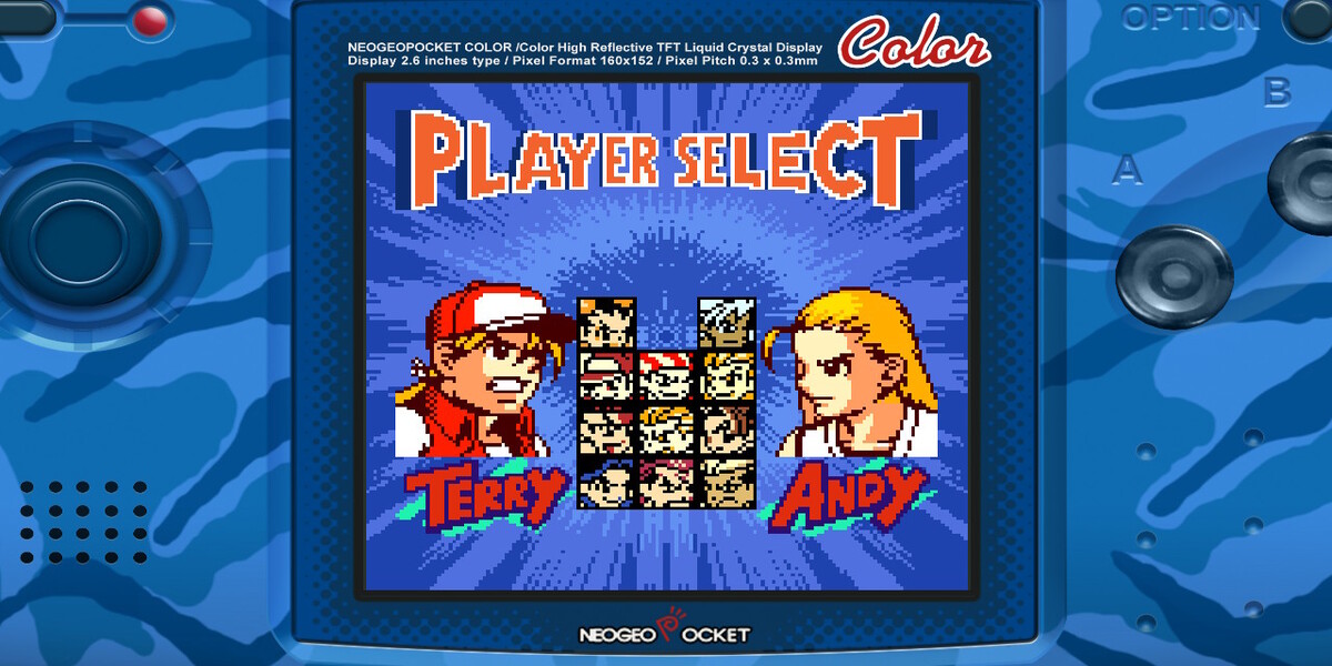 FATAL FURY FIRST CONTACT open