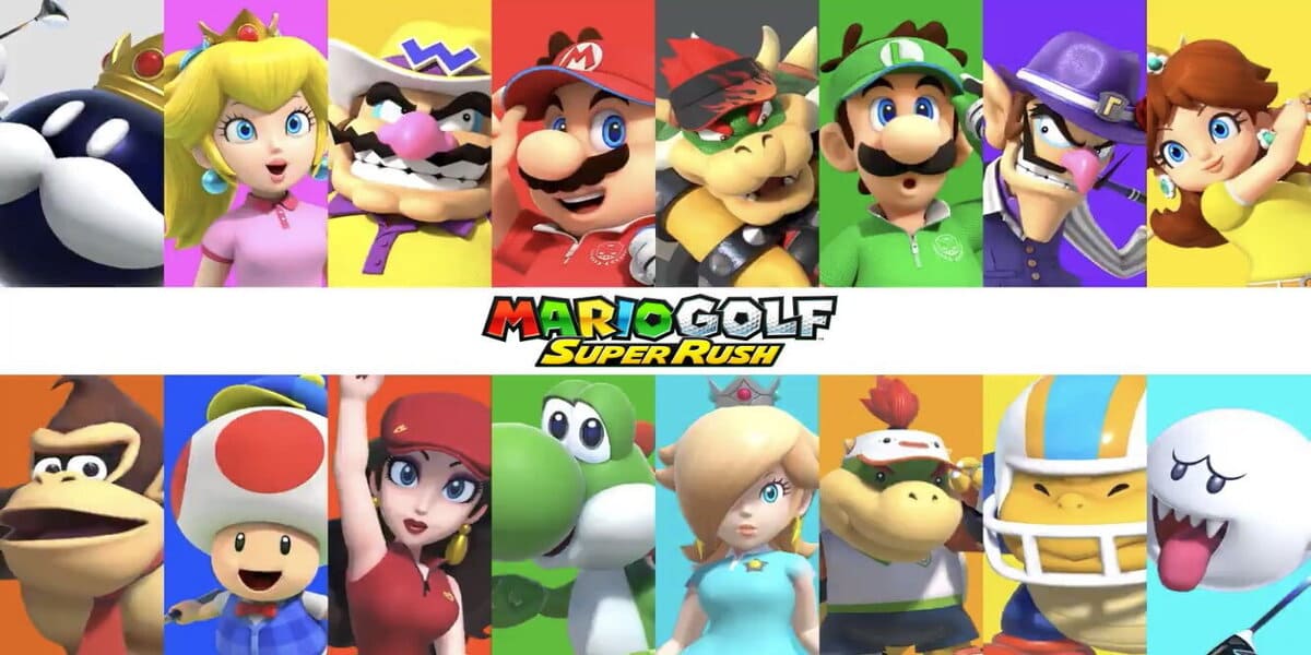 ภาพข่าว Mario Golf: SuperRush