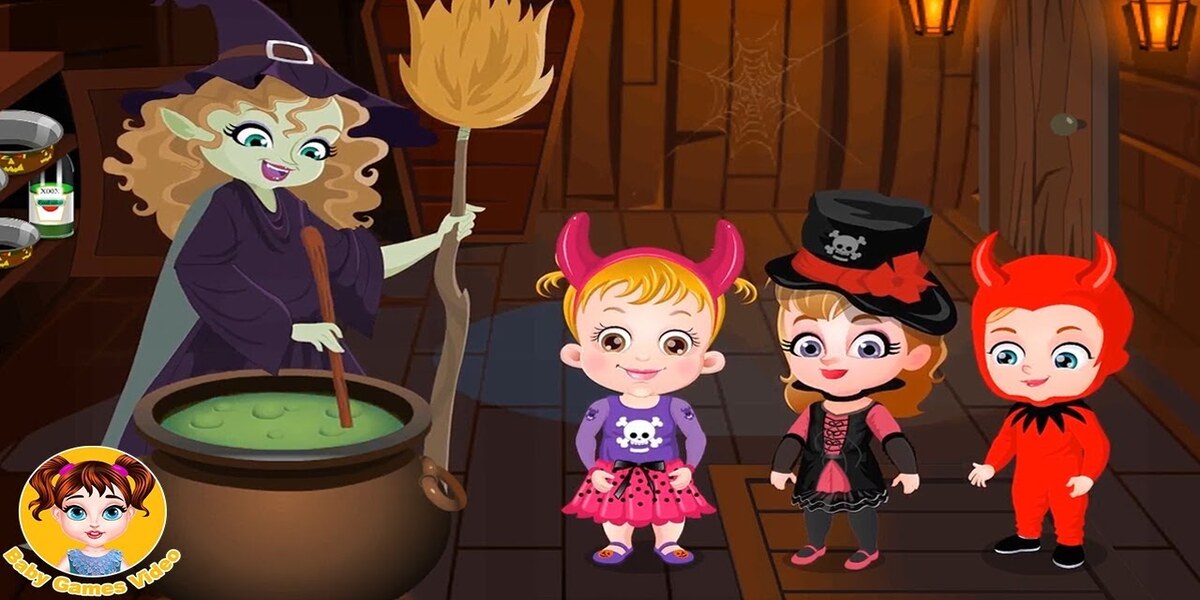 Baby Hazel Halloween Castle