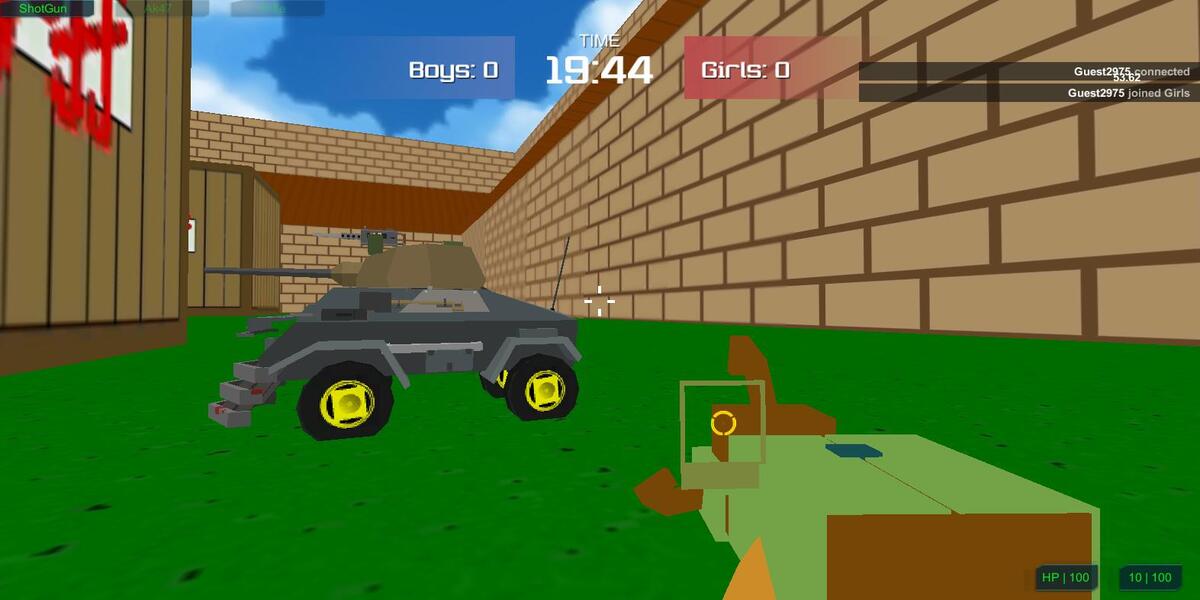 Blocky Wars 3D Toonfare