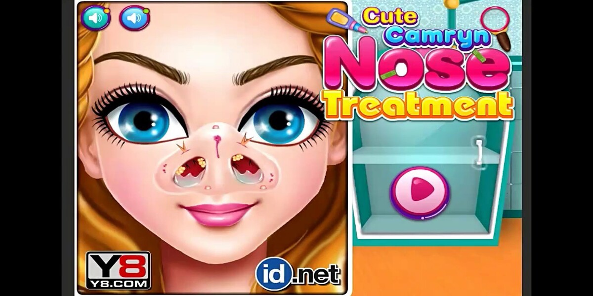 Cute Camryn Nose Treatment