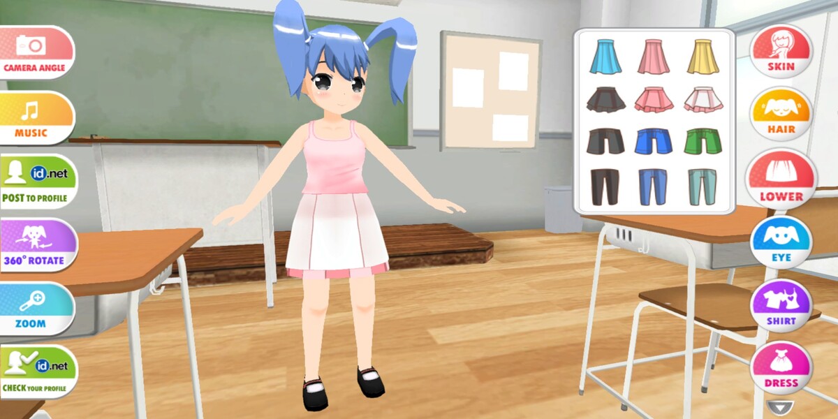 Cute Moe 3D Dressup