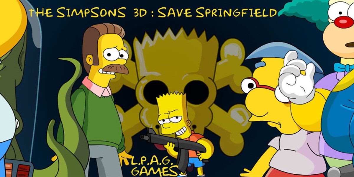 Simpsons 3D Save Springfield