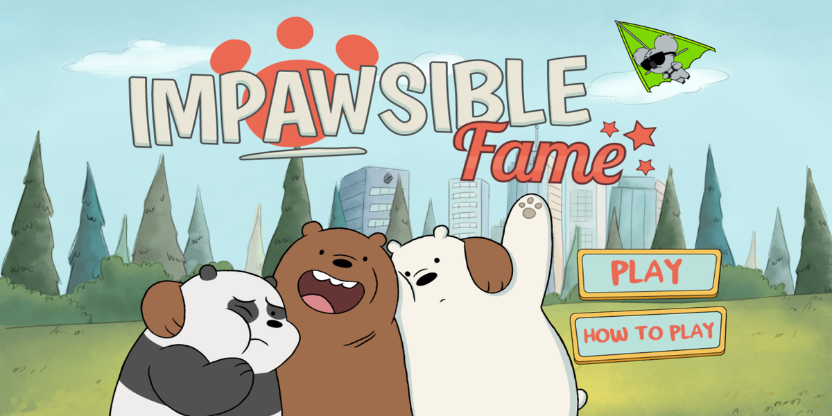 We Bare Bears Impawsible Fame