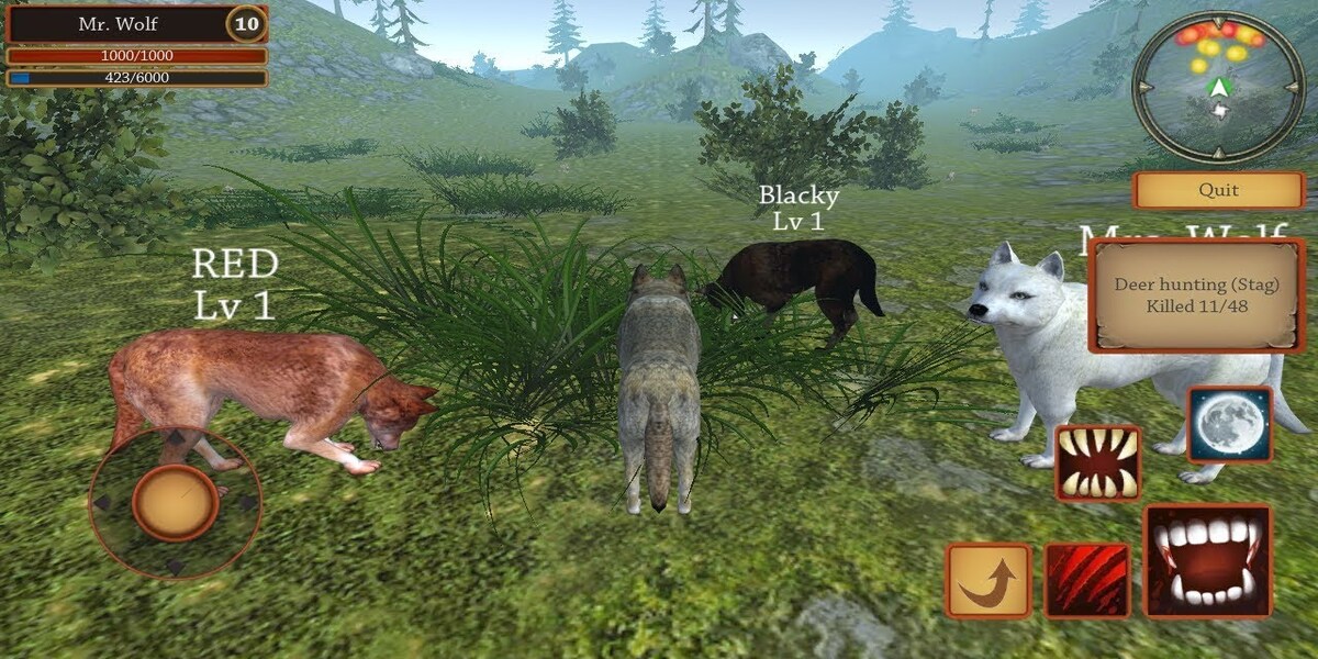 Wolf Simulator