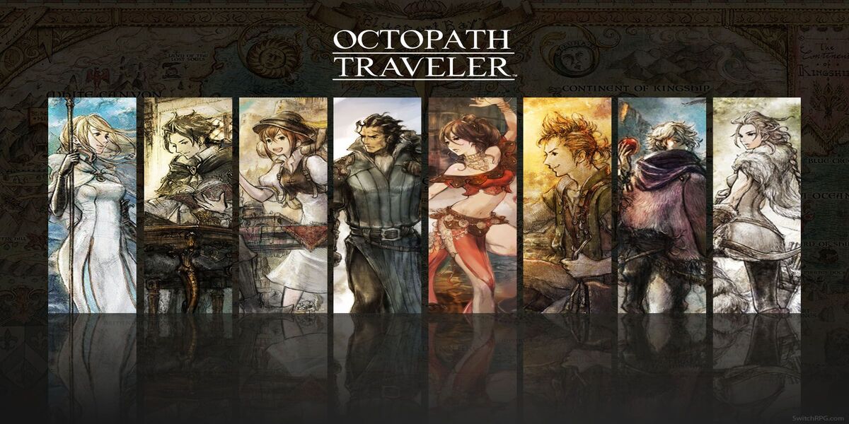 Octopath Traveler open