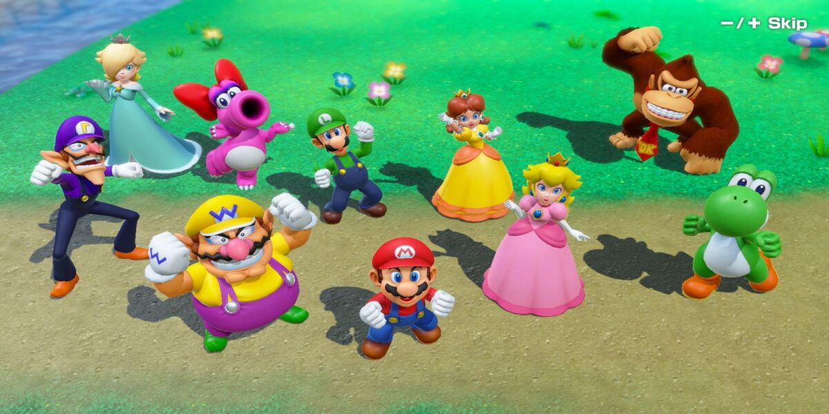 Mario Party Superstars open