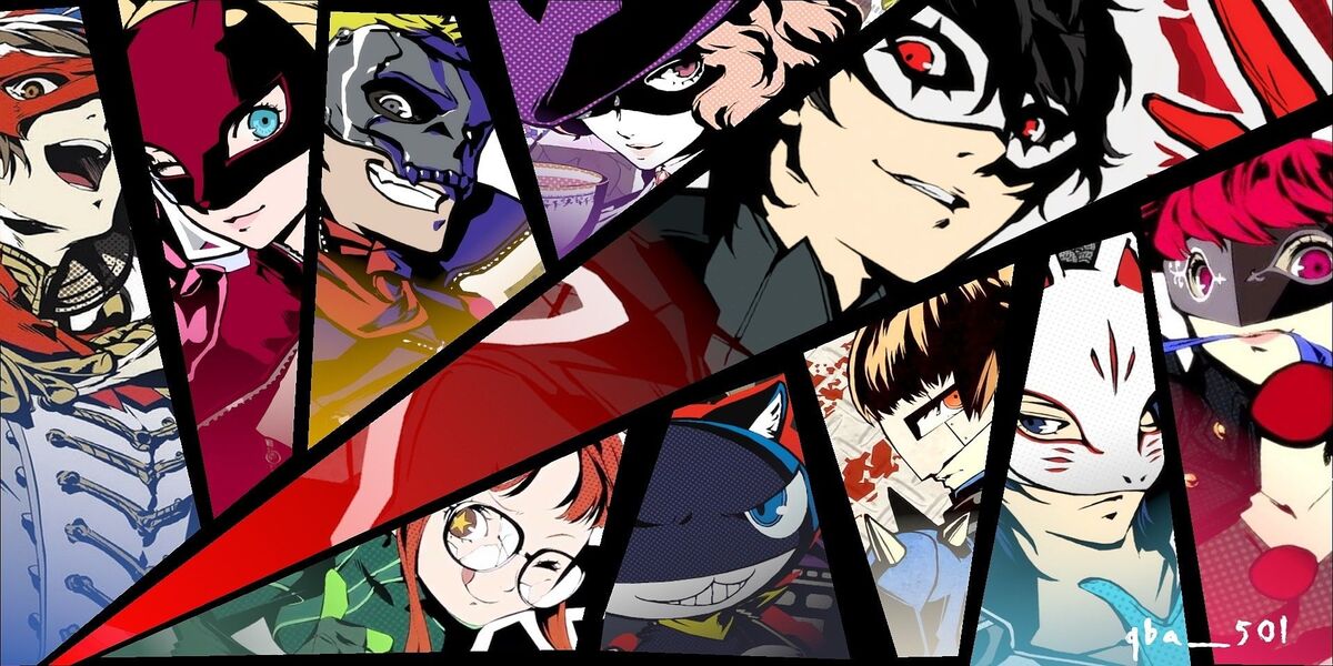 Persona 5 Royal open