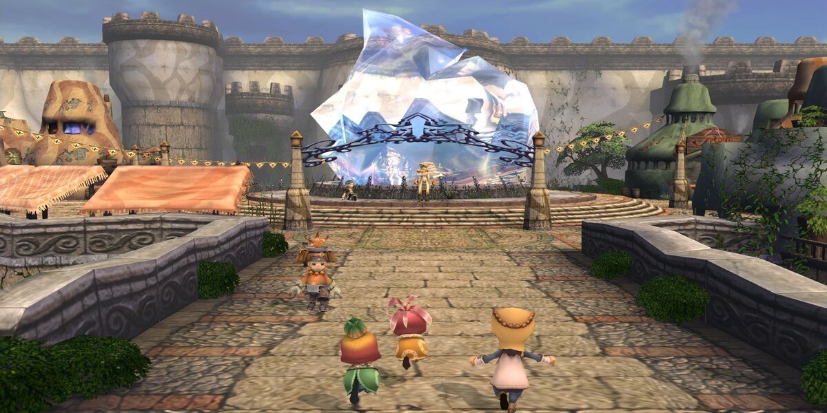 Final Fantasy Crystal Chronicles open