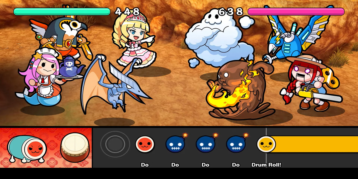 Taiko no Tatsujin Rhythmic Adventure open