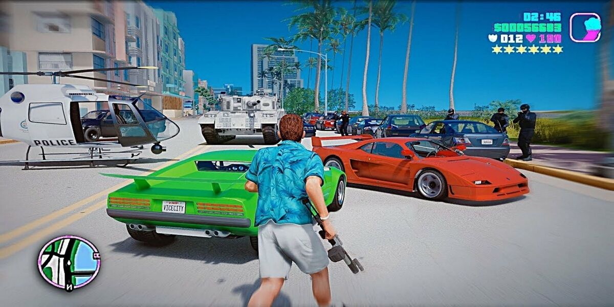 gameplay GTA The Definitive Edition