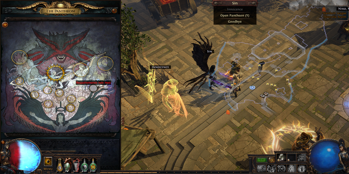 gameplay Path of Exile