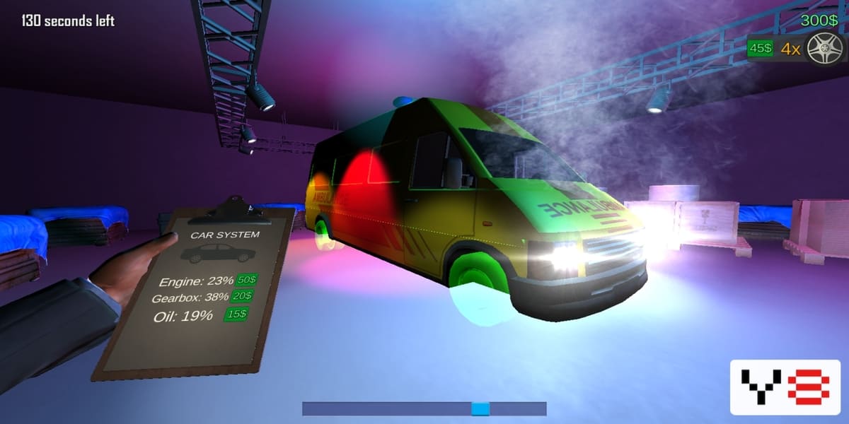 Auto Service 3D Ambulance