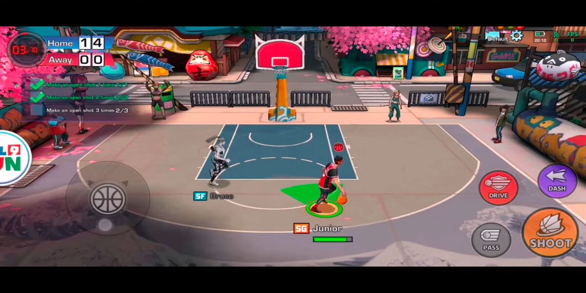 BASKETRIO gameplay