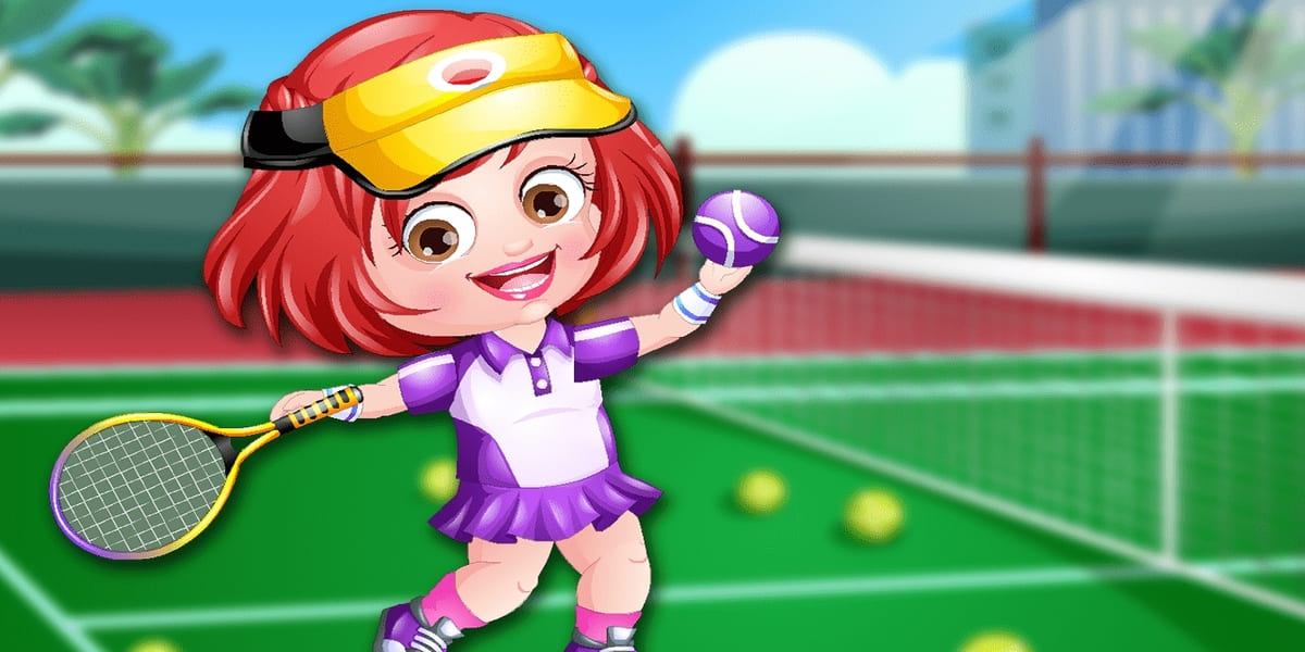 Baby Hazel Tennis Dressup