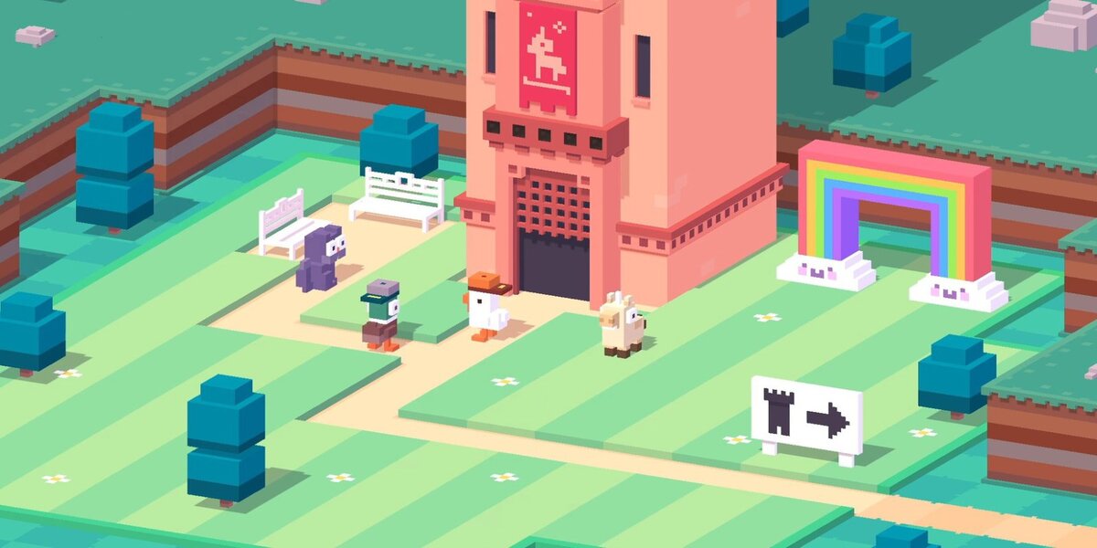 Crossy Road Castle story