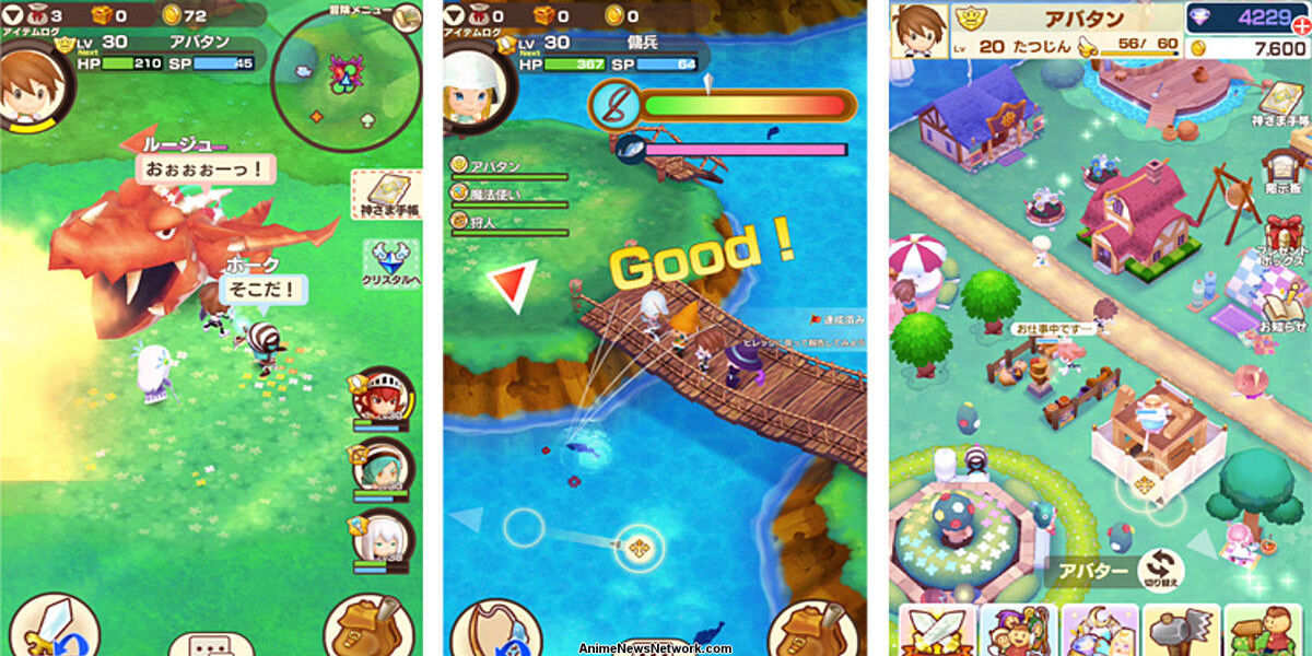 Fantasy Life Online gameplay