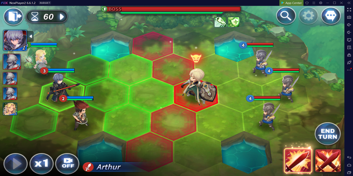 Kingdom of Heroes Tactics War gameplay