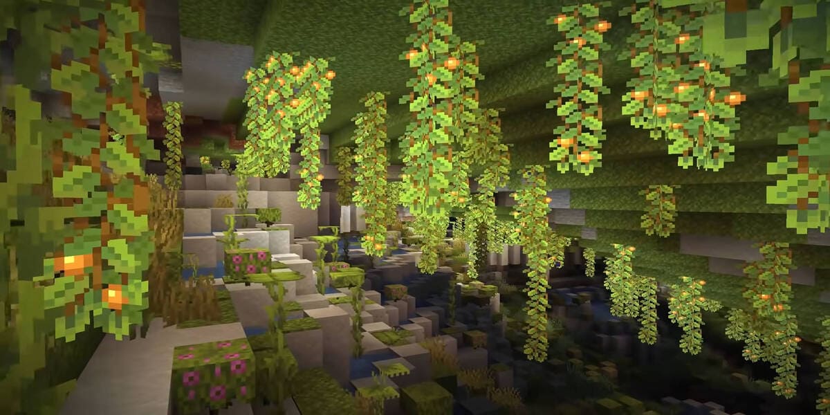 ภาพข่าว Minecraft: CavesAndCliffs