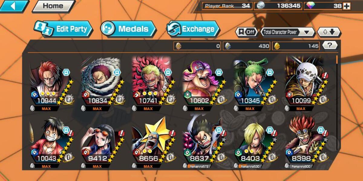 ONE PIECE Bounty Rush character