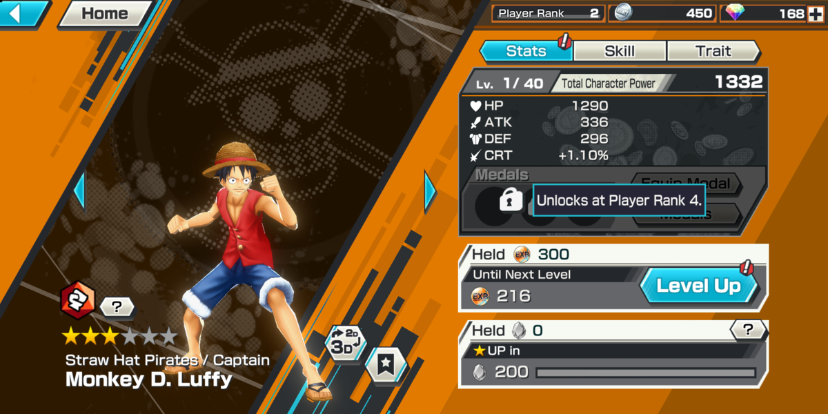 ONE PIECE Bounty Rush luffy