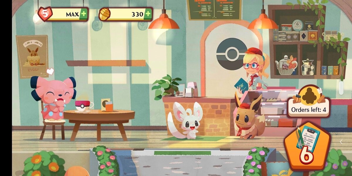 Pokemon Cafe Mix cafe