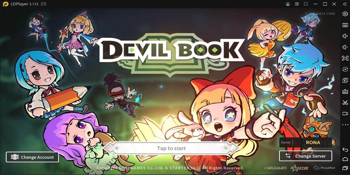 Devil Book log in