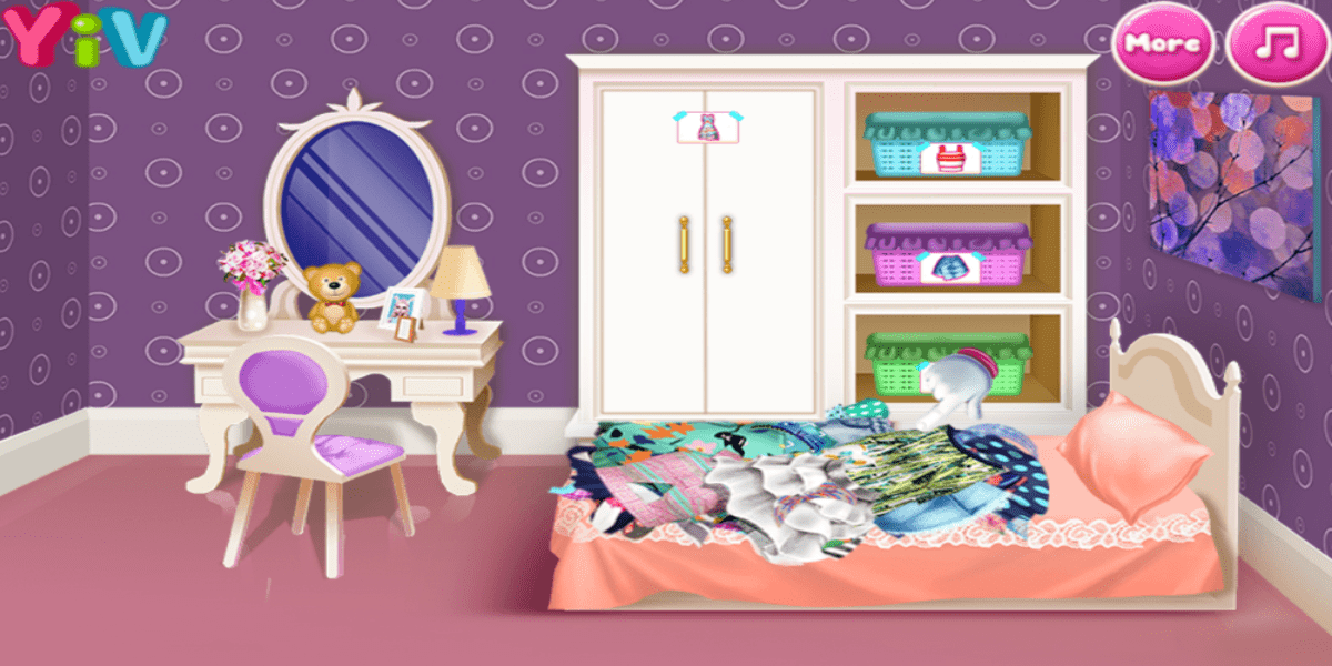 Fashion Doll House Cleaning