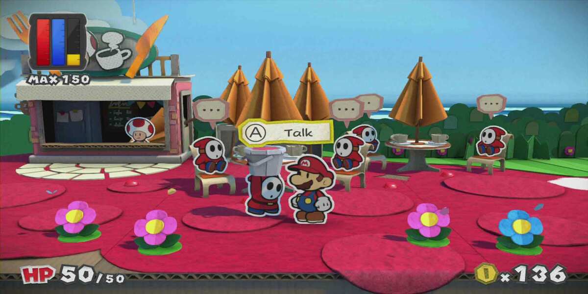 Paper Mario Color Splash story