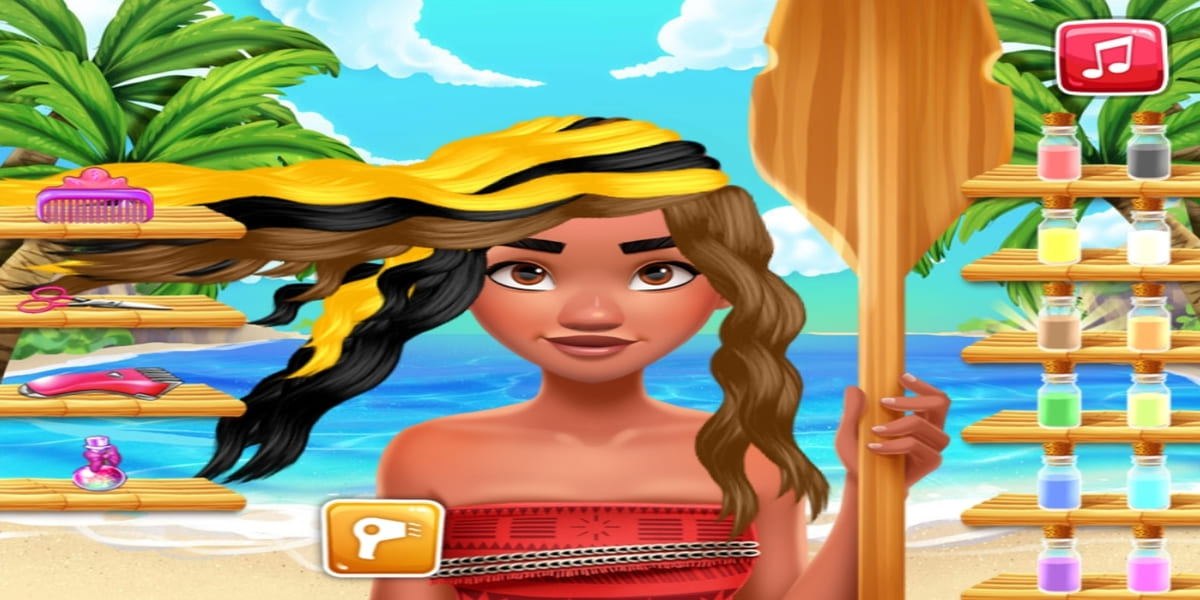 Polynesian Princess Real Haircuts