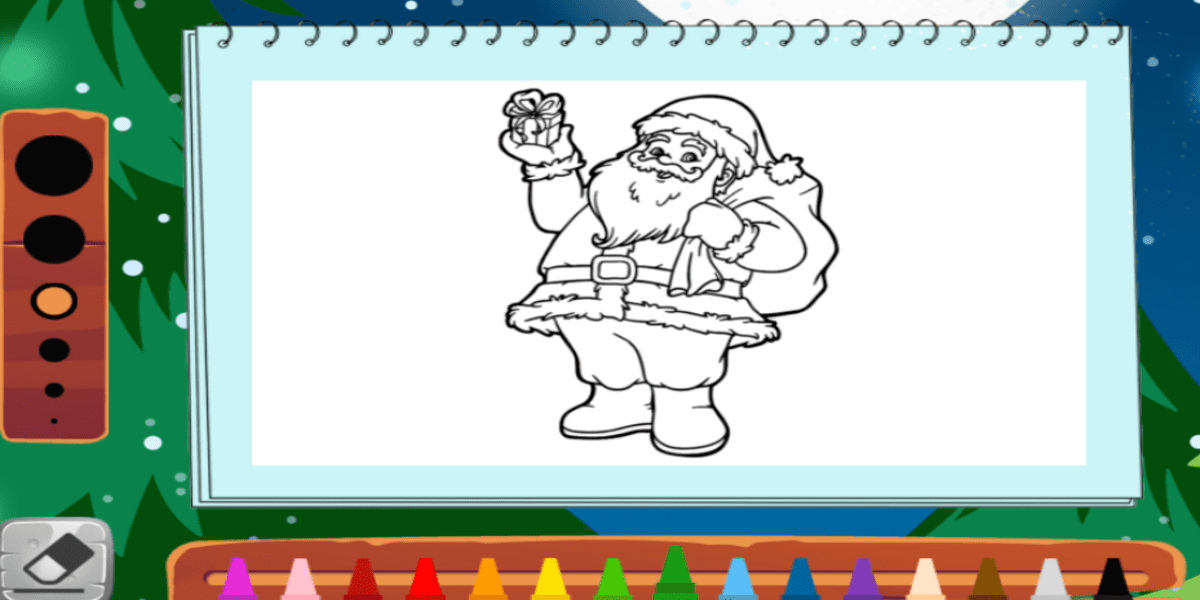 Santa Claus Coloring Book