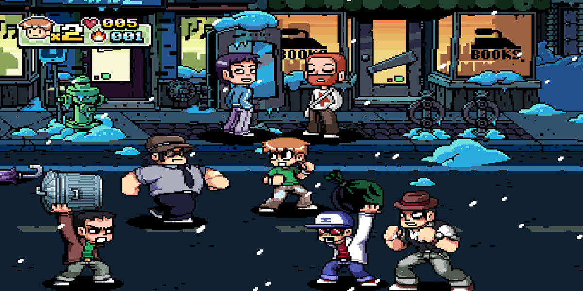 Scott Pilgrim vs The World open