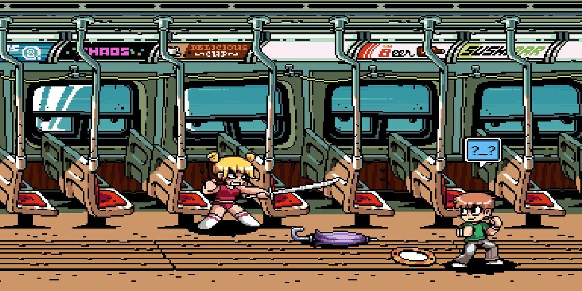 Scott Pilgrim vs The World gameplay