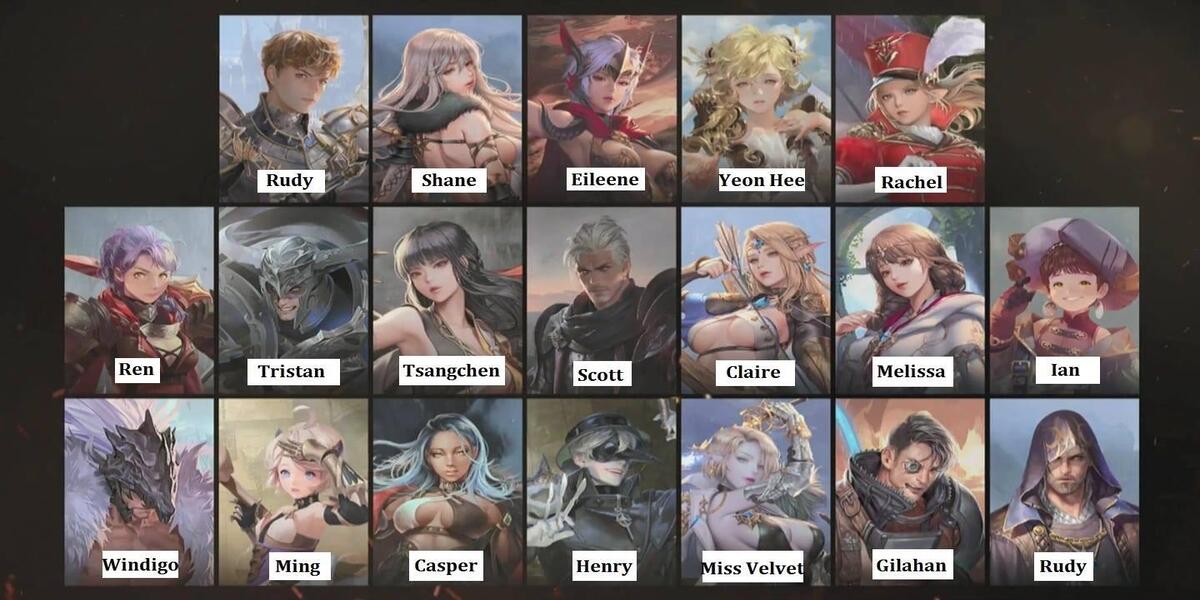 Seven Knights 2 character