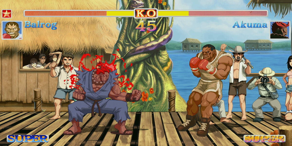 Ultra Street Fighter 2 gameplay