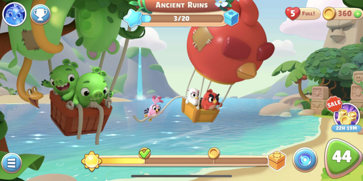 Angry Birds Journey เกมยิงหนังสติ๊กที่มีชื่อเสียงมาอย่างยาวนาน