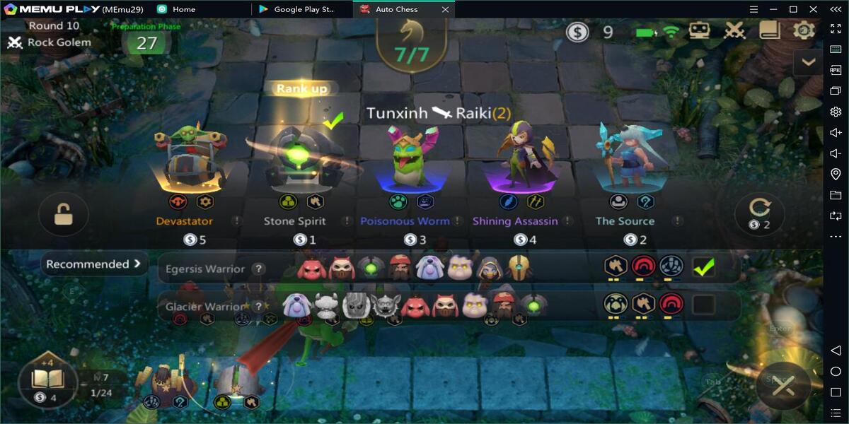 Auto Chess Mobile hero