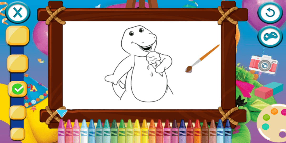 Barney Coloring