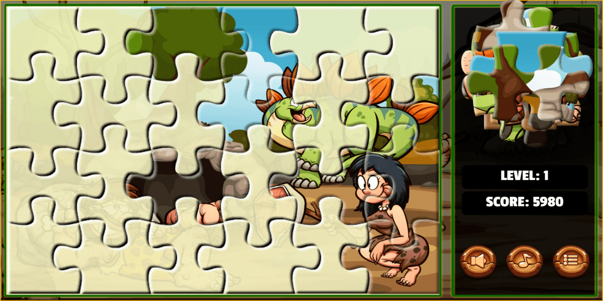 Caveman Jigsaw