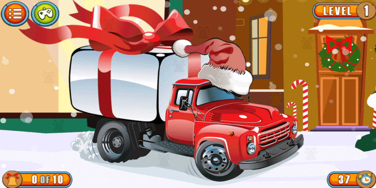 Christmas Trucks Hidden Bells