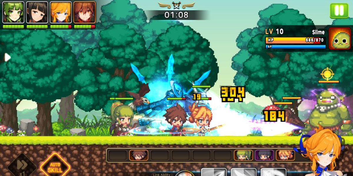 Eternal Fantasia เป็นเกมแนว Strategy RPG