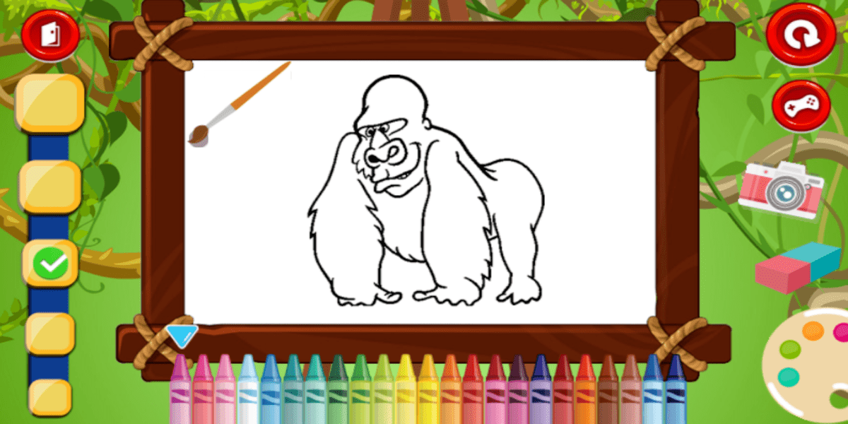 Funky Animals Coloring