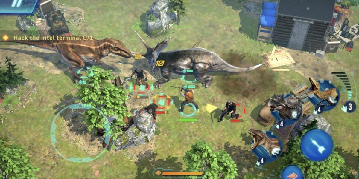 Jurassic World Primal Ops เกมจากภาพยนตร์ไดโนเสา