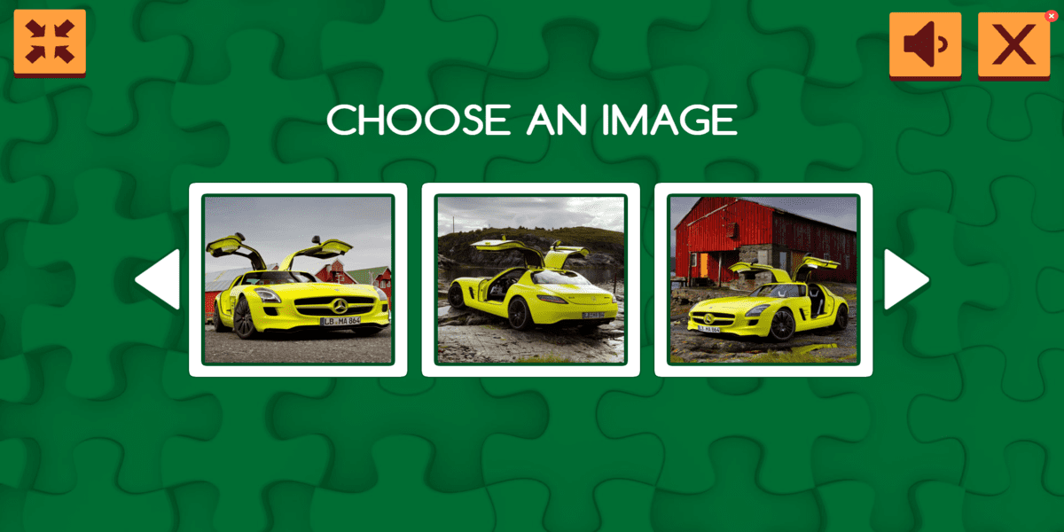 Mercedes-Benz SLS E-Cell Puzzle