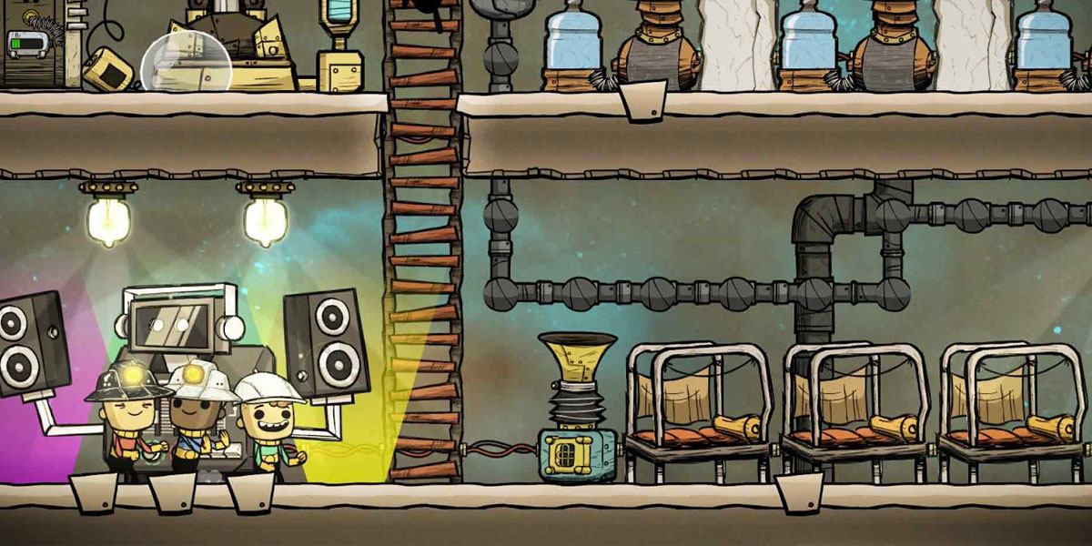 Oxygen Not Included ระบบการเล่นแบบต่าง ๆ 