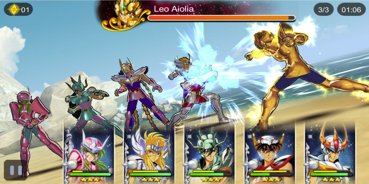 Saint Seiya Cosmo Fantasy gameplay